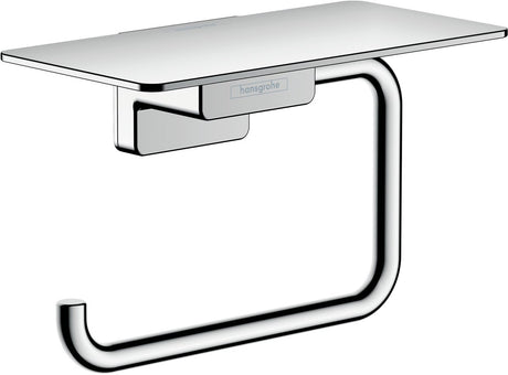 Hansgrohe addtoris porte-rouleau de papier toilette avec étagère chromé