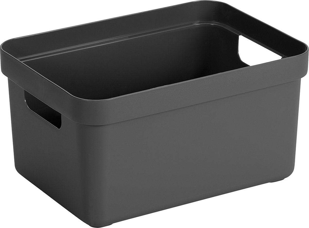 Sunware sigma home boîte de rangement 13l anthracite