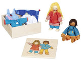 Poupées flexibles Goki fynja fabio, 6 tenues