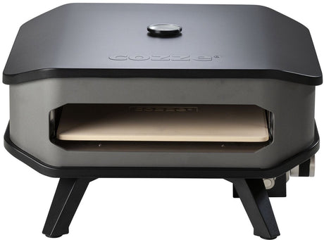Four à pizza à gaz Cozze - 13 pouces - avec thermostat et pierre à pizza - ø 34 cm