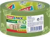 Tesa eco strong 58156-00000-00 paquet de ruban d'emballage vert (L x l) 66 m x 50 mm 1 pièce(s)