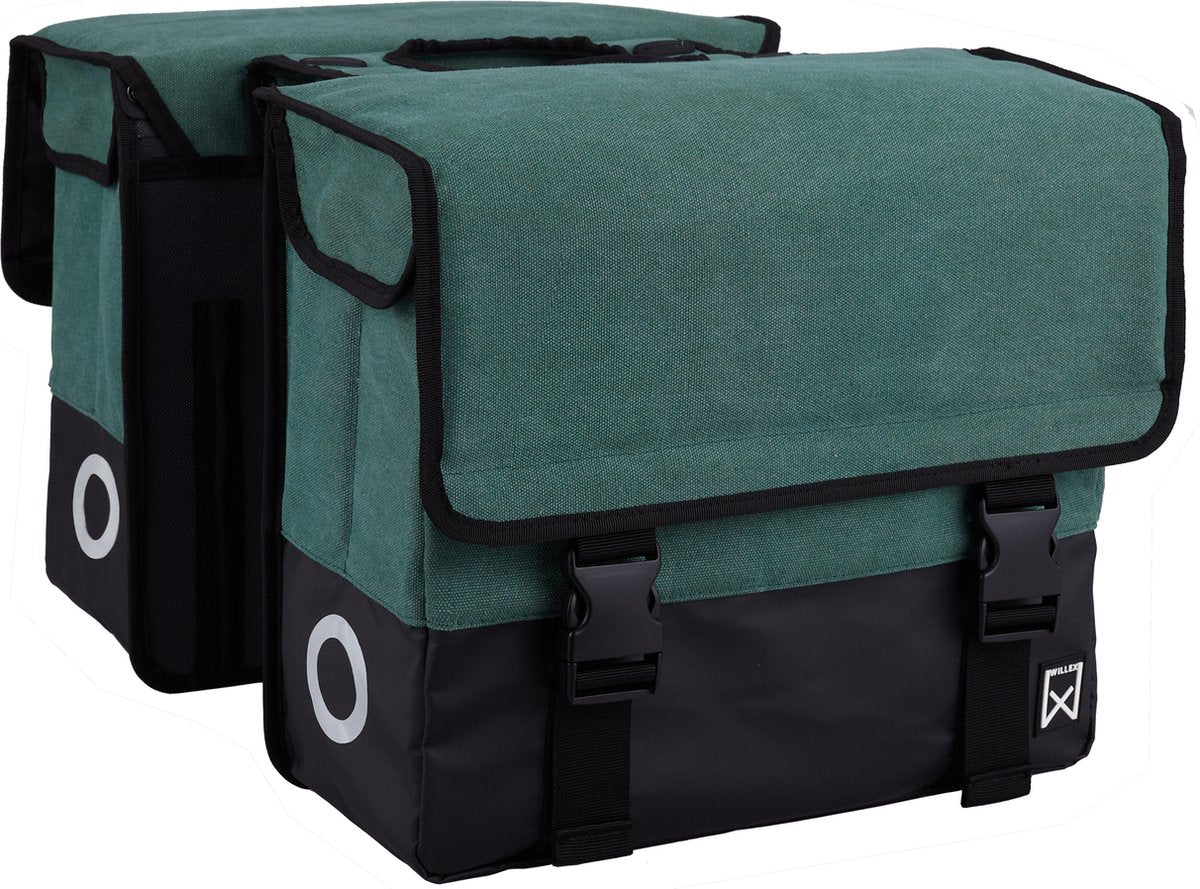 Willex - toile double plus - 30 litres - montage universel - extra résistant - vert noir mat