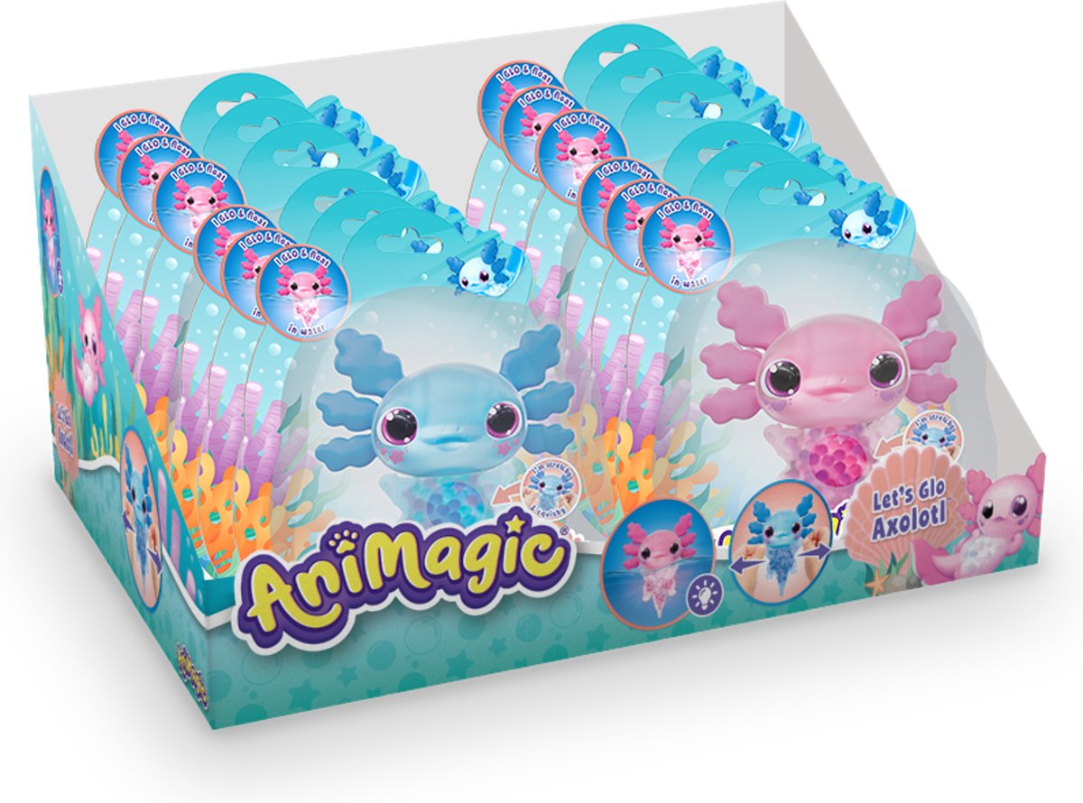 Axolotl animagique Goliath assorti | 6 pièces