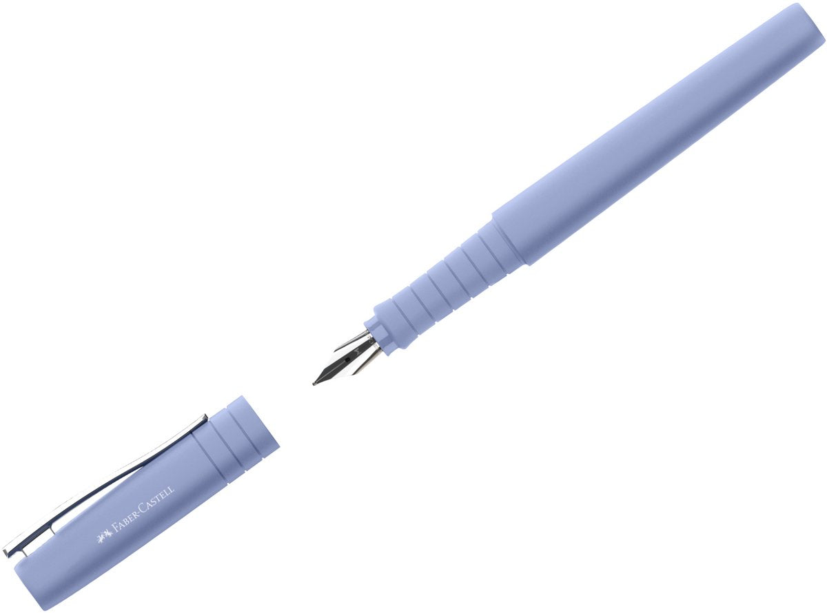Stylo plume Faber-Castell - plume poly b - iris pâle - fc-241001
