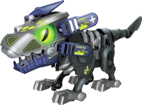 Silverlit biopod battle inmotion - construisez votre propre méga dinosaure - yeux lumineux - son et mouvement