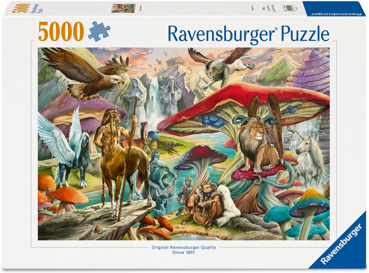 Ravensburger - champignon co - puzzle - 5000 pièces