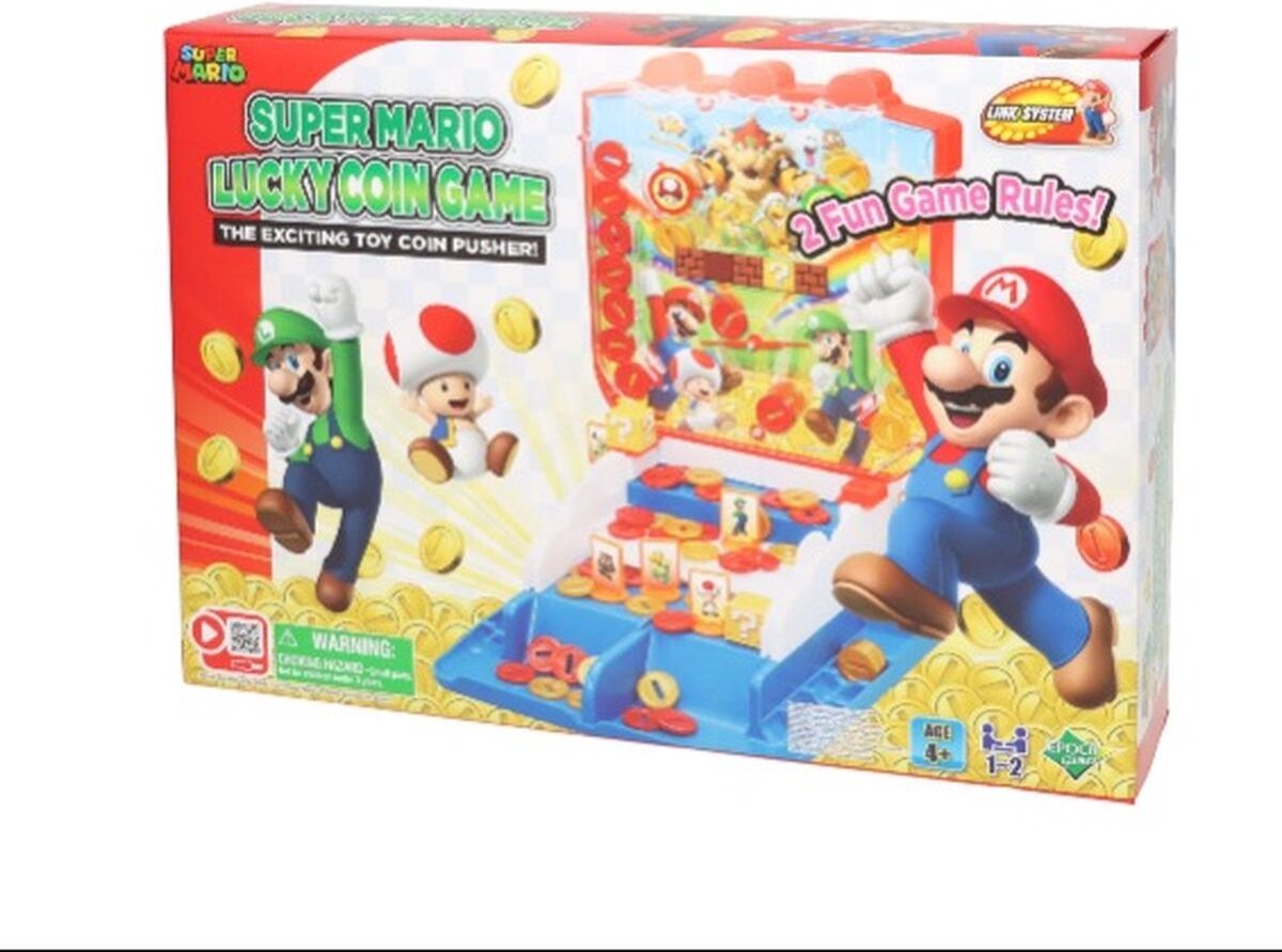 Epoch Games Jeu de pièces porte-bonheur Super Mario