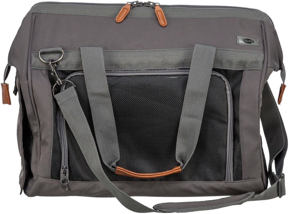 Trixie sac pour chien finlay noir gris