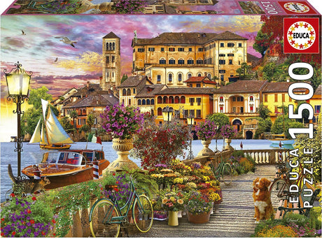 Educa - puzzle - 1500 pièces - Promenade italienne