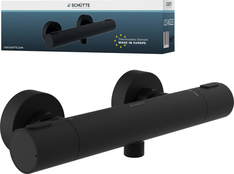 Robinet de douche thermostatique Schütte los angeles - noir mat