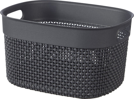Curver panier filo s - 6l - gris foncé