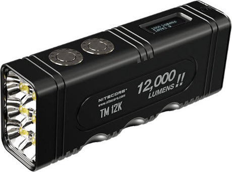 Lampe de poche rechargeable Nitecore tm12k