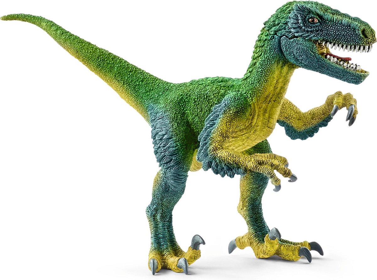 Schleich dinosaure - vélociraptor - figurine de jeu - jouets pour enfants garçons et filles - 4 à 12 ans - 14585