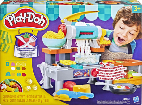 Play-doh cuisine super grésillante avec de vrais sons de cuisine