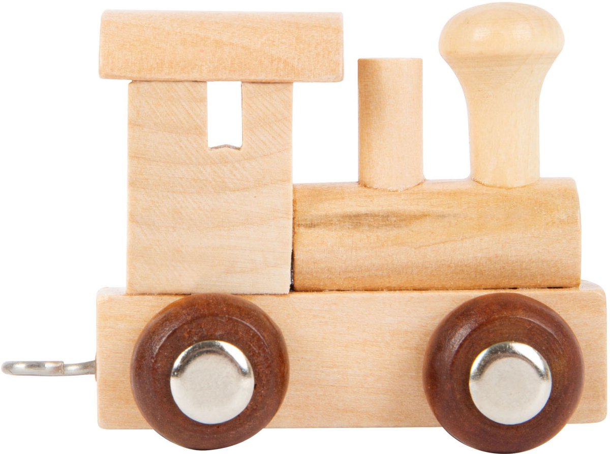 Small foot - locomotive de train aux lettres en bois - 12 pièces