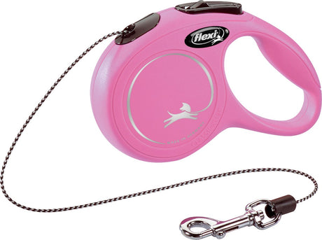 Flexi new classic cord - laisse rétractable chats - new classic cat cord xs rose