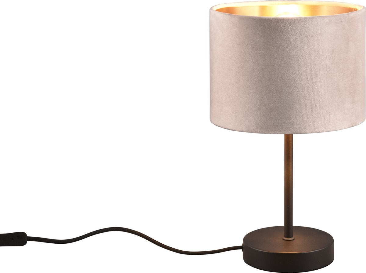 Trio julieta - lampe de table - beige - excl. 1x e27 4 w - interrupteur à cordon