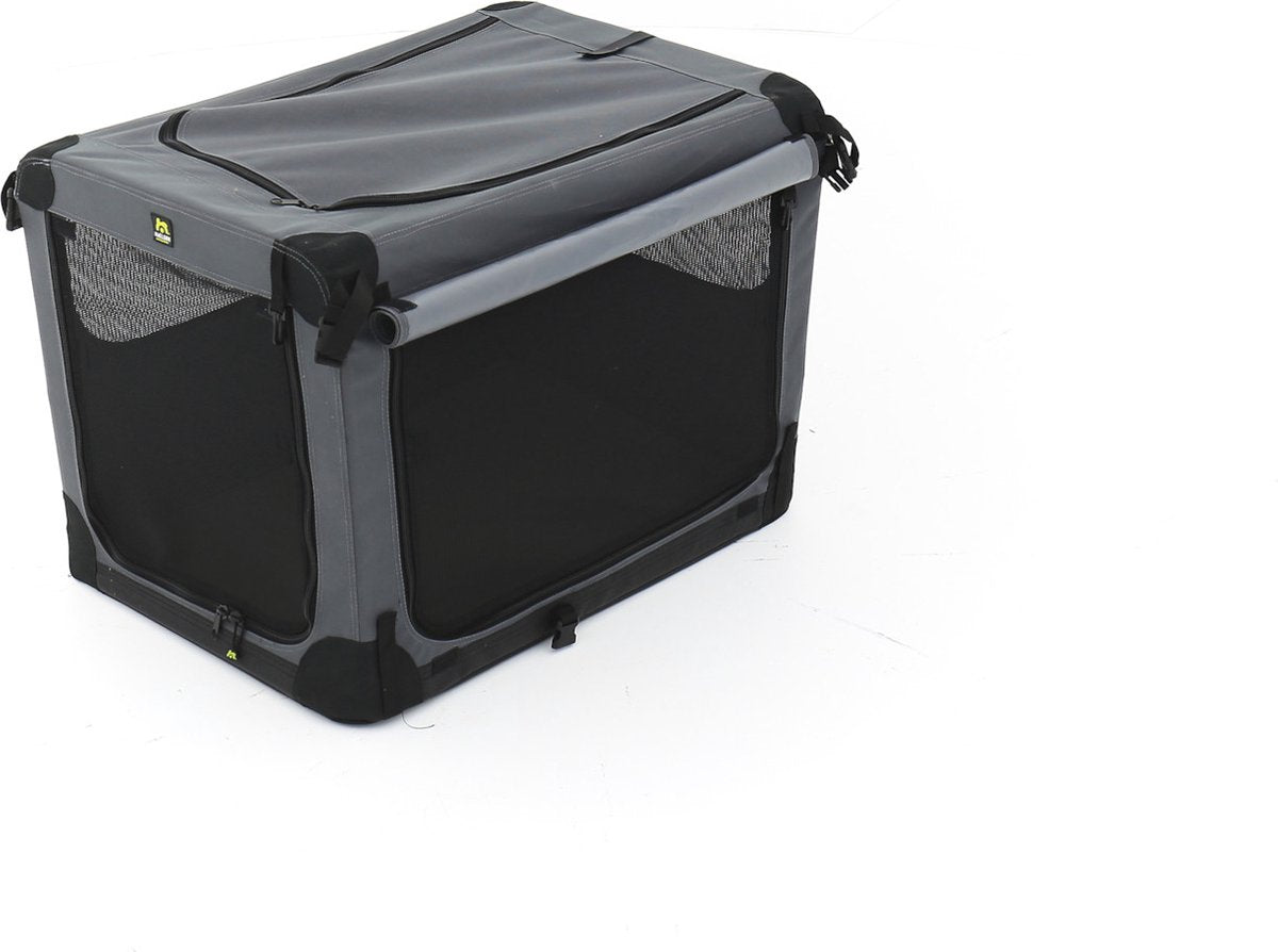 Maelson - cage pour chien - pliable - souple - noir - grande