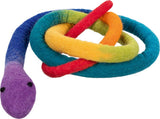 Goki sentit un boa serpent