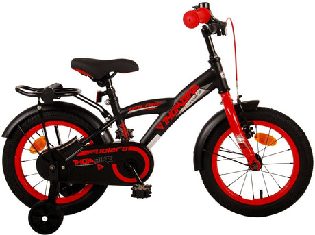 Vélo pour enfants Volare Thombike - Garçons - 14 pouces - Noir Rouge