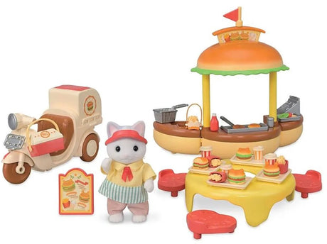 Stand de hamburgers des familles Sylvanian 5757
