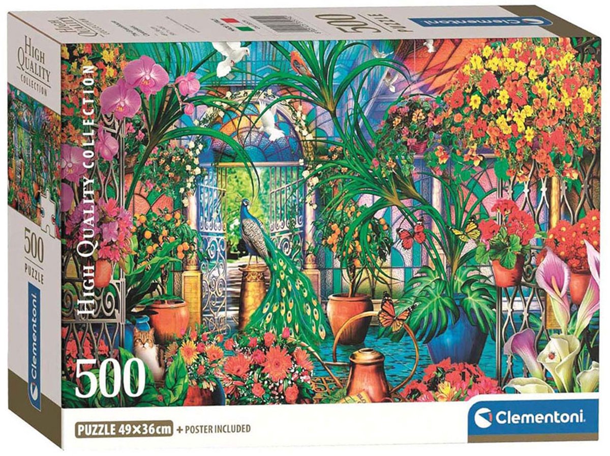 Clementoni puzzle les gardiens de serre, 500 pcs.