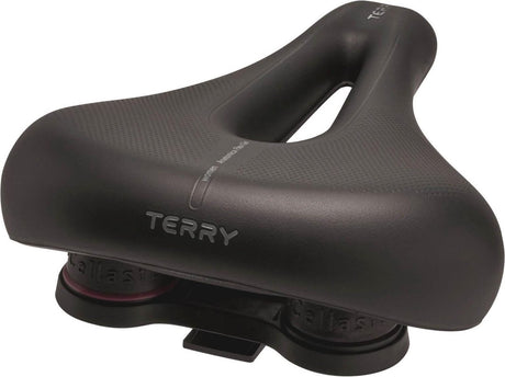 Terry selle anatomica flex gel dames noire
