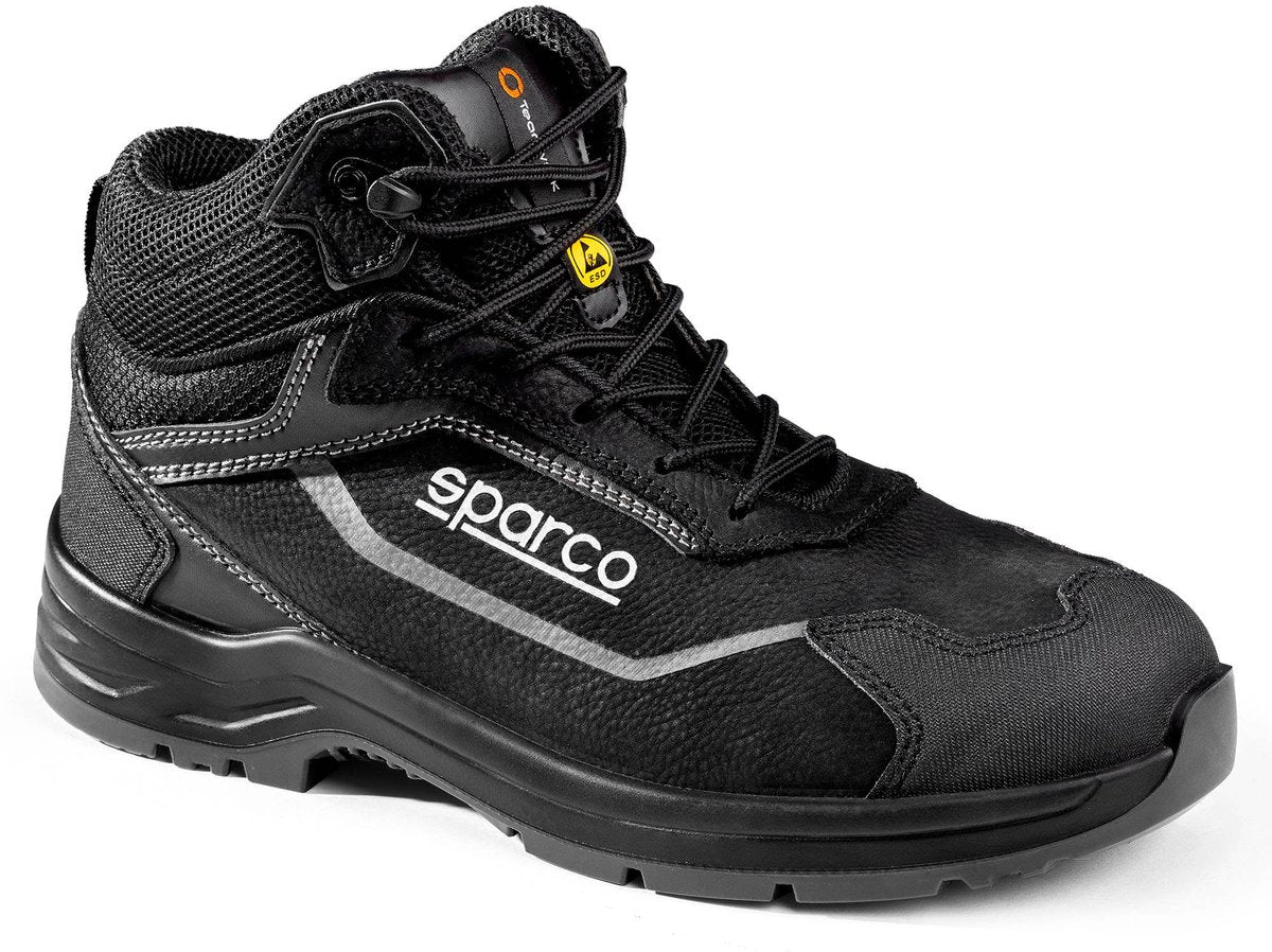 Sparco chaussures de travail s3s - indy oscar - noir — noir — 43