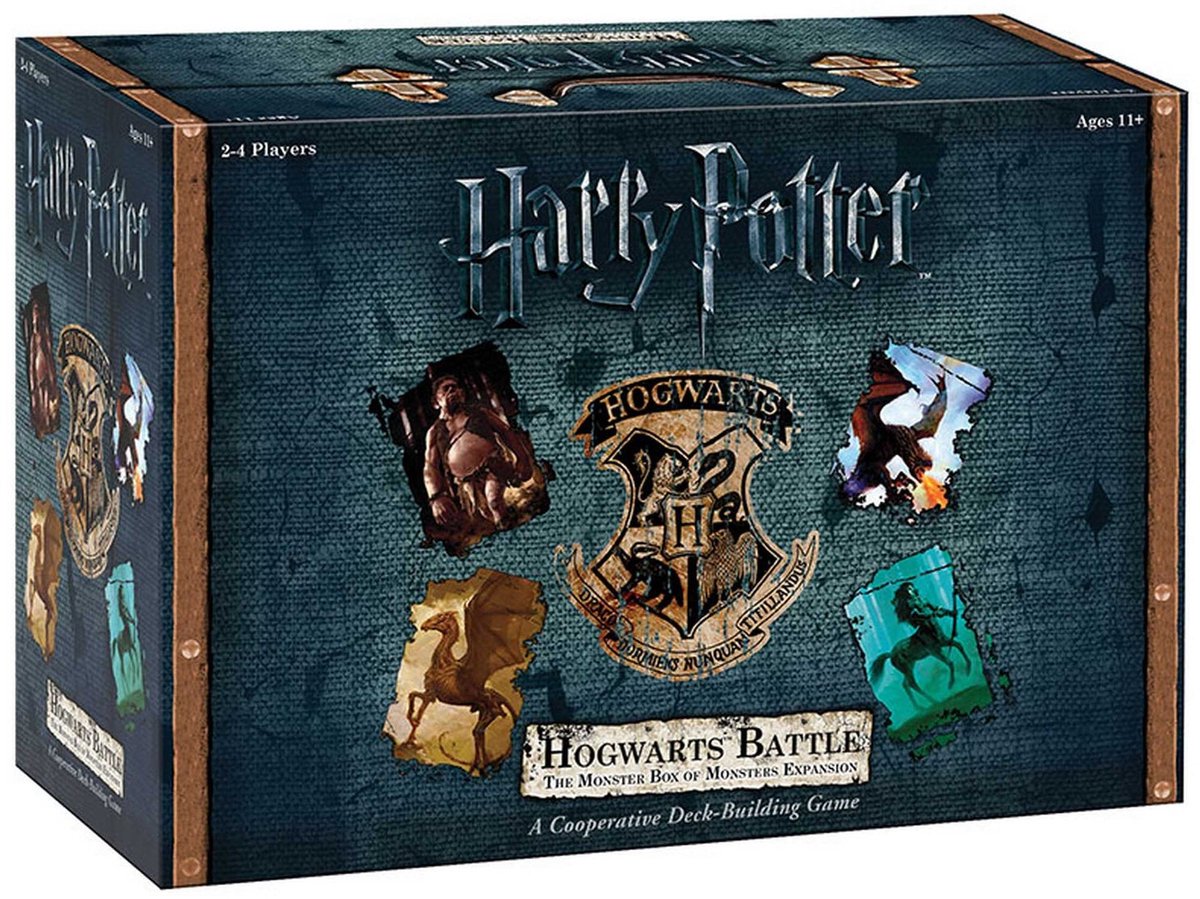 Usaopoly harry potter hogwarts battle - expansion - the monster box