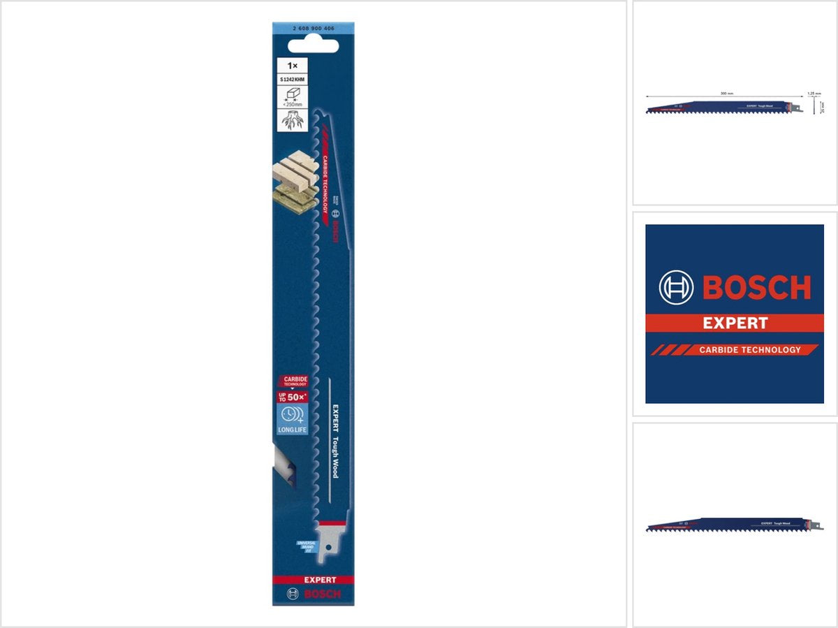 Bosch 2608900406 lame de scie alternative experte s1242khm bois dur