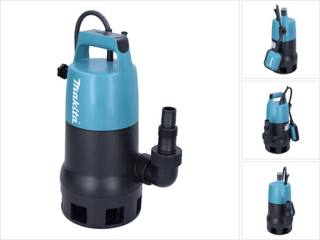 Makita pf0410 pompe submersible pour eau claire et sale 8 400 l h 400 w