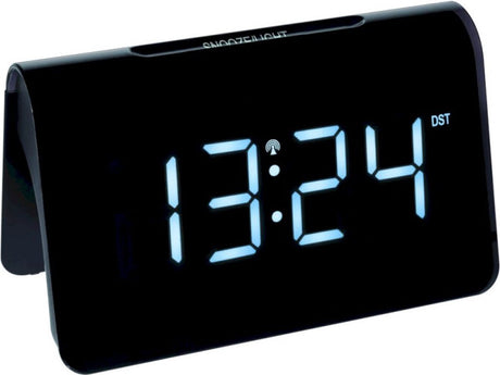 Tfa dostmann 60.2543.02 radio-réveil noir heures d'alarme : 1