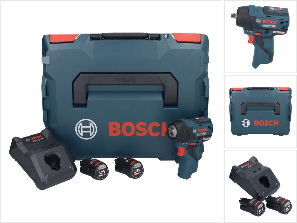 Clé à chocs professionnelle Bosch gds 12 v115 incl
