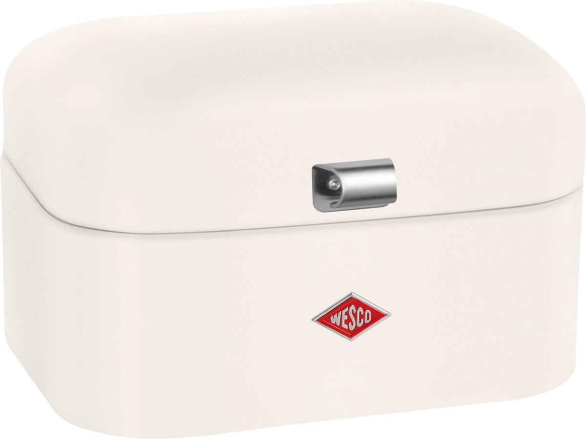 Boîte à pain simple grandy Wesco | 7,5 litres - taille m | métal - sable mat | stockage du pain