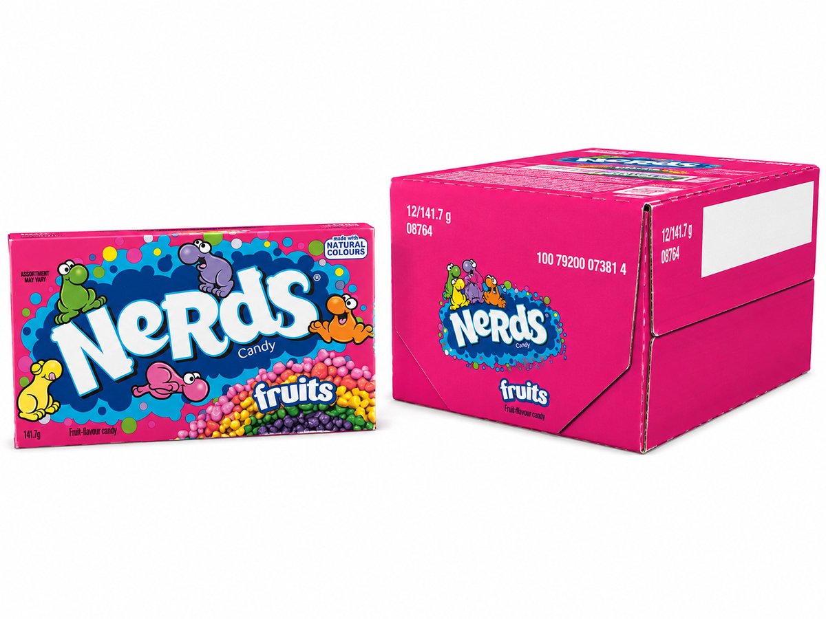 Nerds fruits theatre box 142g 12x