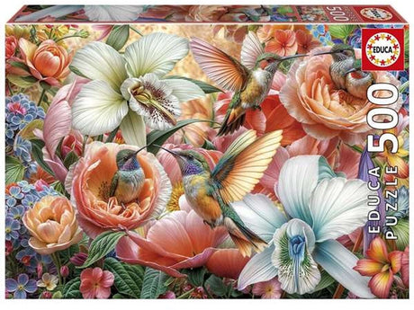 Educa - puzzle - jardin de colibris - 500 pièces -