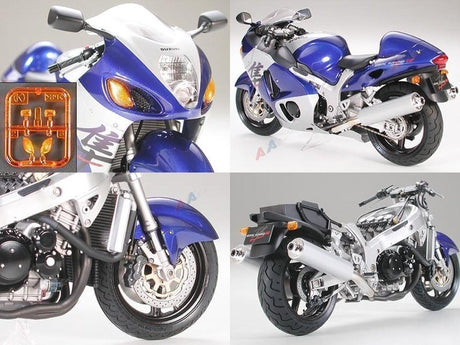 Tamiya modèle kit voiture - 14090 suzuki gsx1300r hayabusa plastique - 1:12 - modélisme