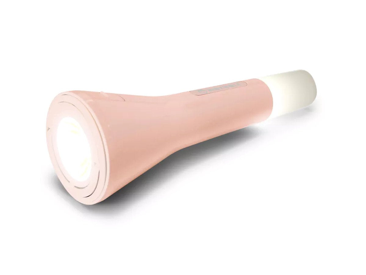 Kidywolf kidyflashlight lampe de poche pour enfants nude – lampe 3 en 1 (lampe de poche, lampe de table, lampe suspendue), USB-C, 4+