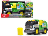 Camion de recyclage Dickie avec lumière et son
