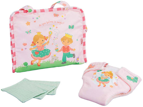 Sac à langer pour poupée Heless princesse emily