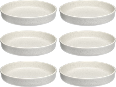 Leonardo roma assiette profonde 20cm crème - set 6