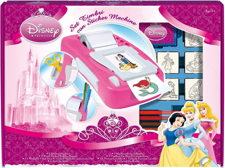 Ensemble de machines d'autocollants Princess Disney multiprint
