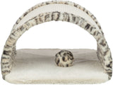 Trixie crab bridge leo imprimé léopard crème