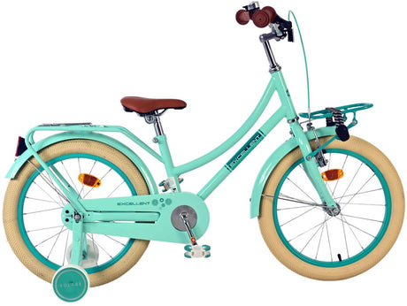 Volare Excellent vélo pour enfants - Girls - 18 pouces - vert - 95% assemblé
