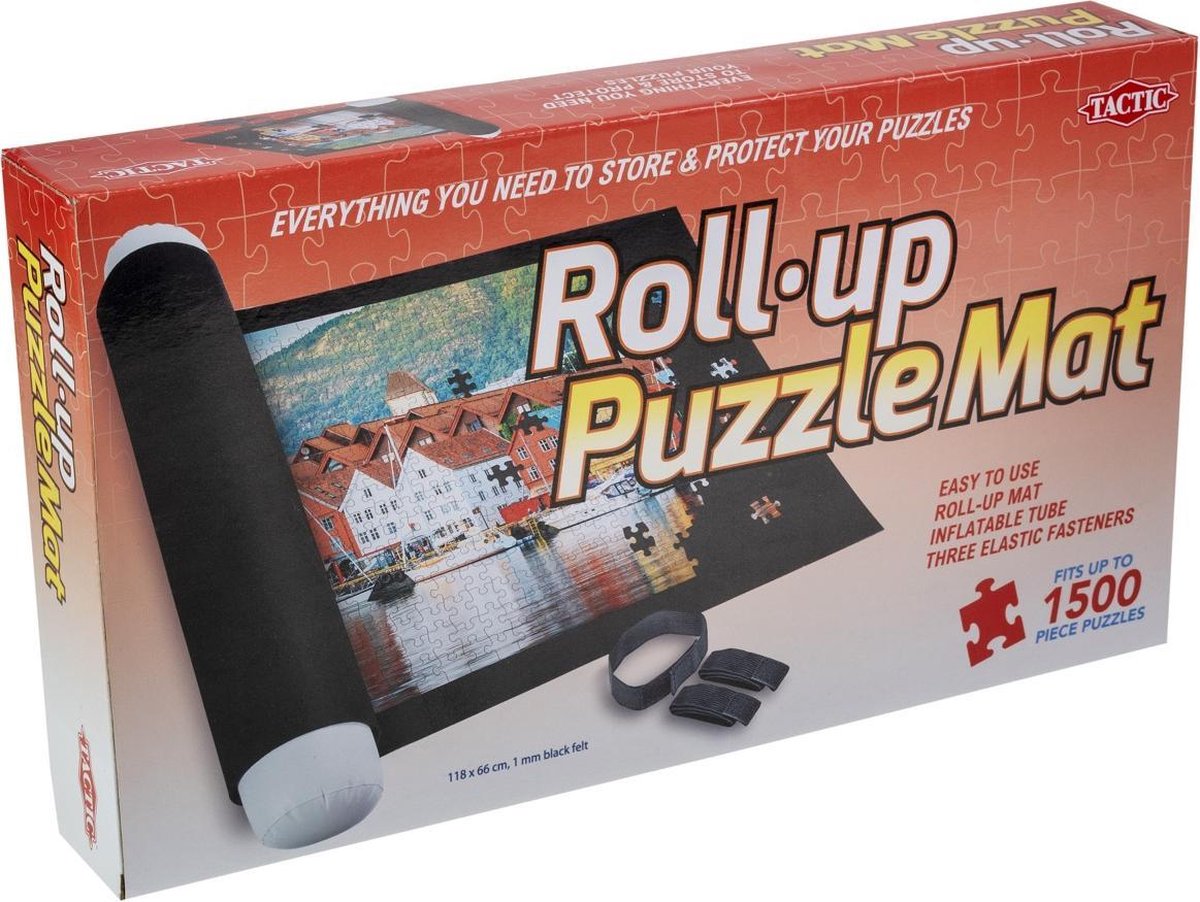 Tapis puzzle enroulable