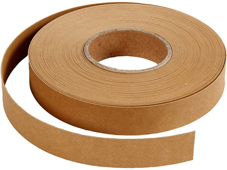Bandes de tressage Creativ company, l: 15 mm, épaisseur 0,55 mm, marron clair, 9,5 m