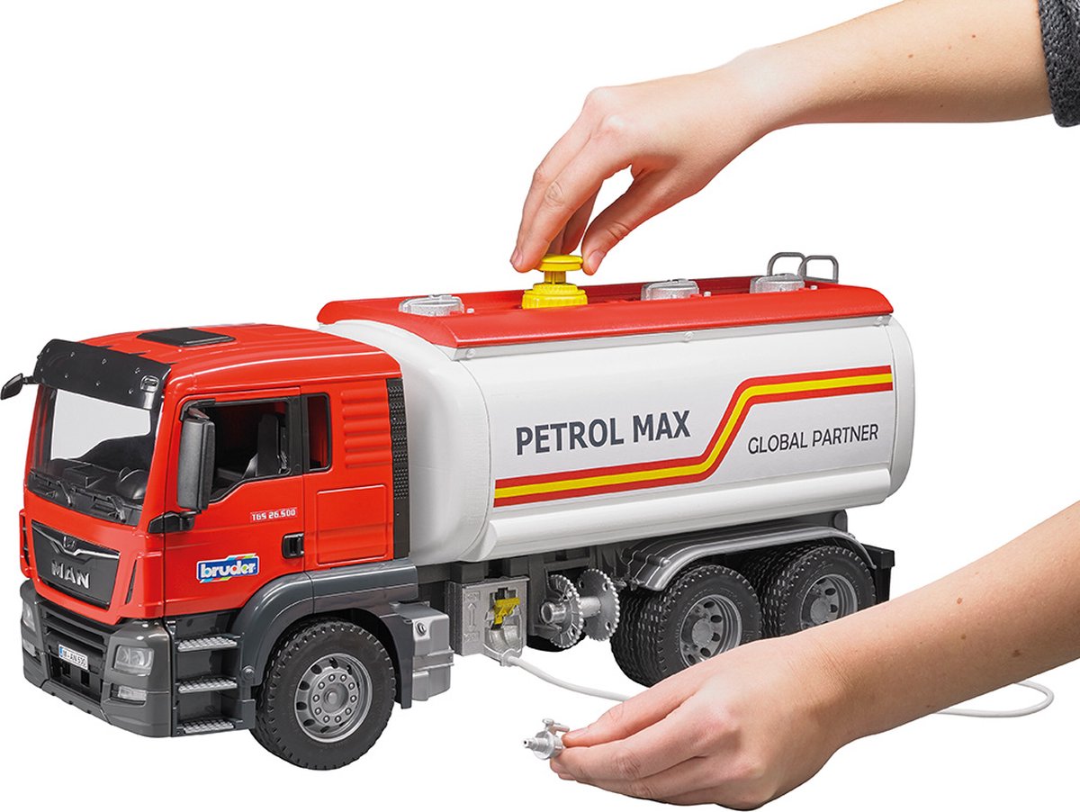 Bruder Car Truck Tanker Man