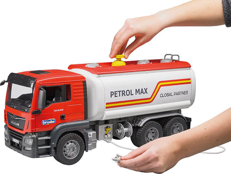 Bruder Car Truck Tanker Man