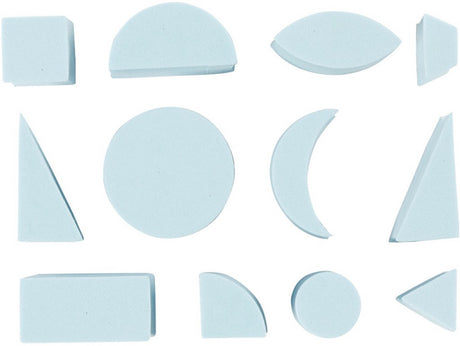 Société créative https: www.ccobby.nl tampons-mousse-h-25-mm-dimensions-15-30-mm-12-piece-1-box