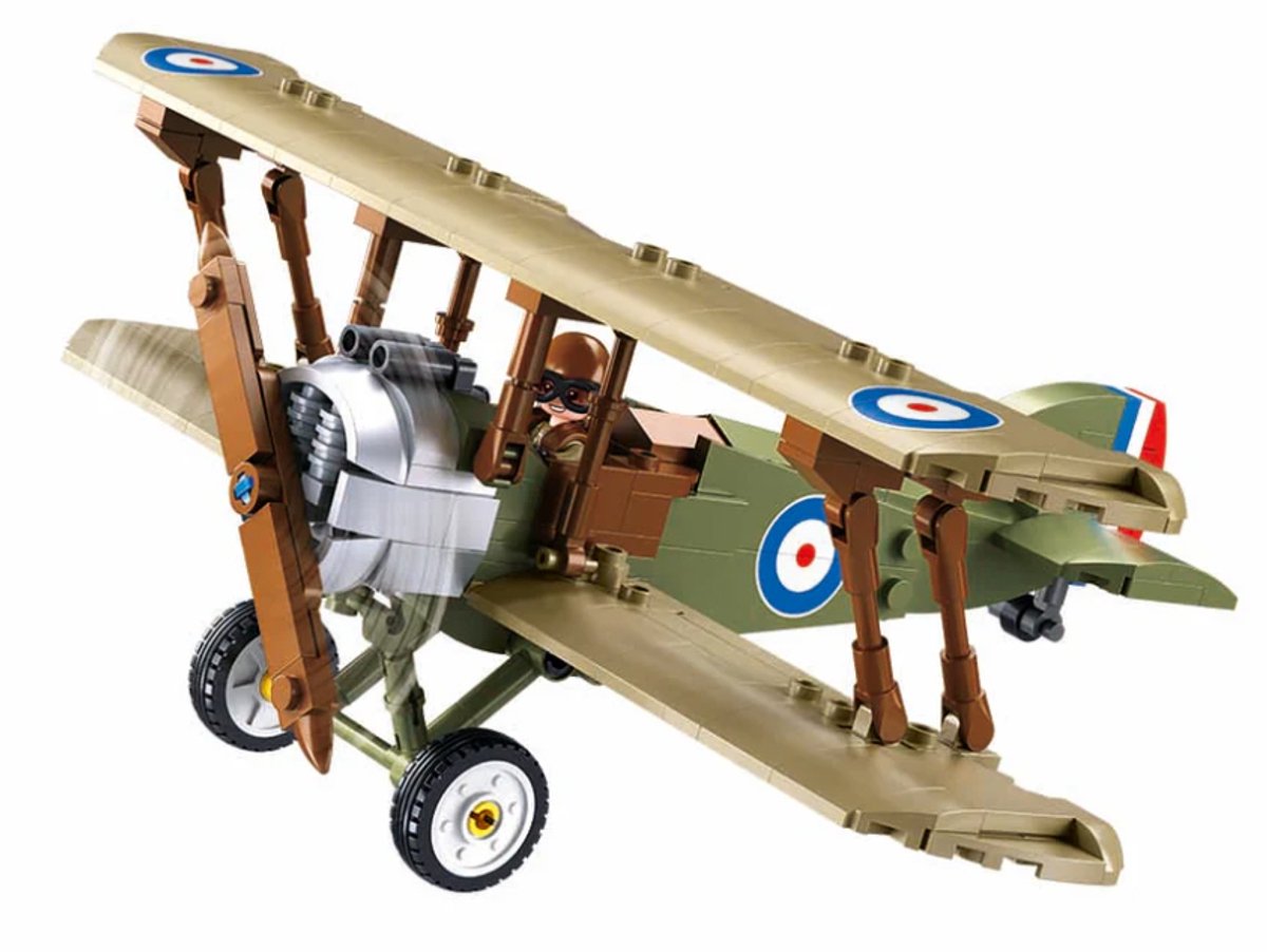 Sluban – avion de chasse en briques, sopwith camel s 1 35 (m38-b1293)